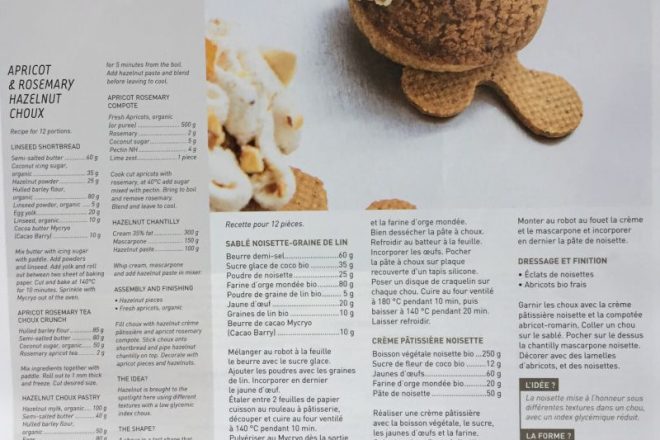 Choux noisette romarin