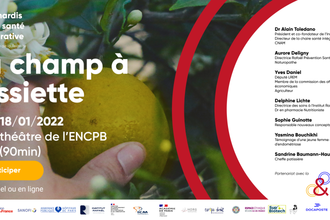 Table Ronde Nutrition et Santé avec participation de Sain Patisserie Sante